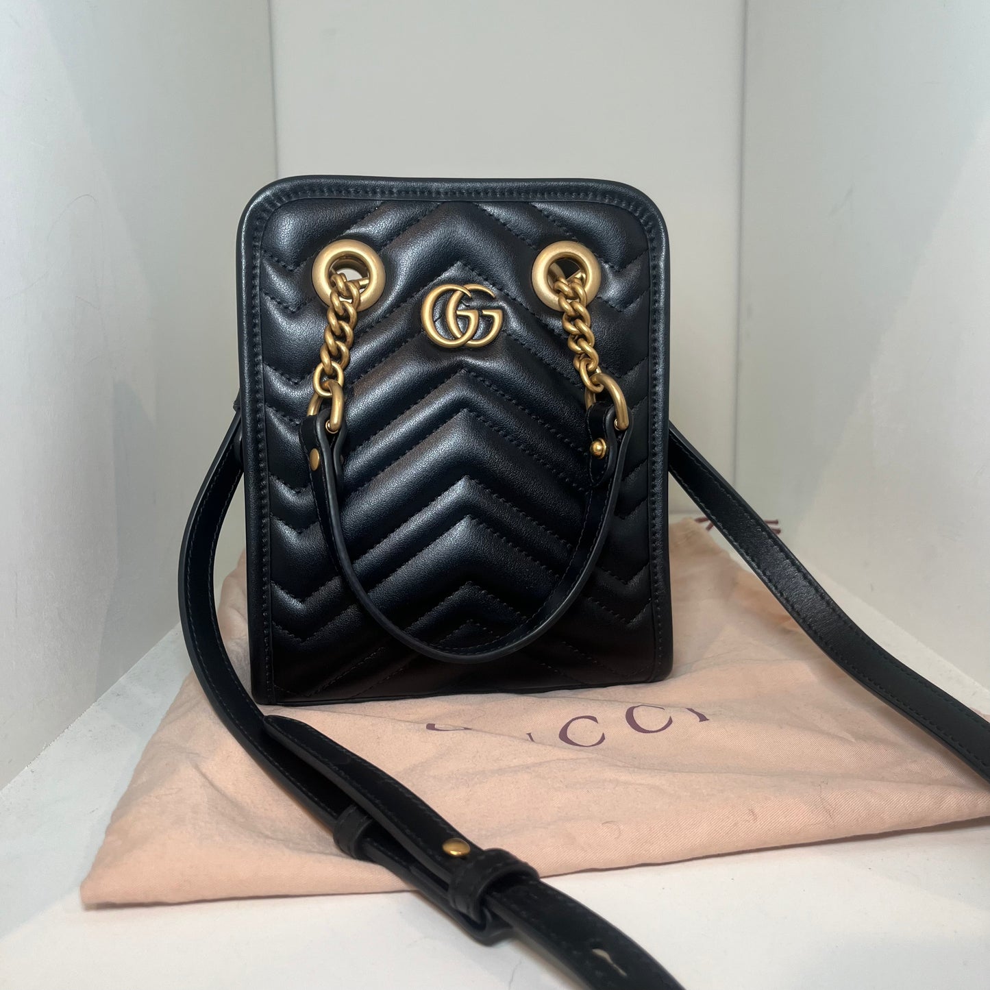 Black GUCCI Crossbody Bag