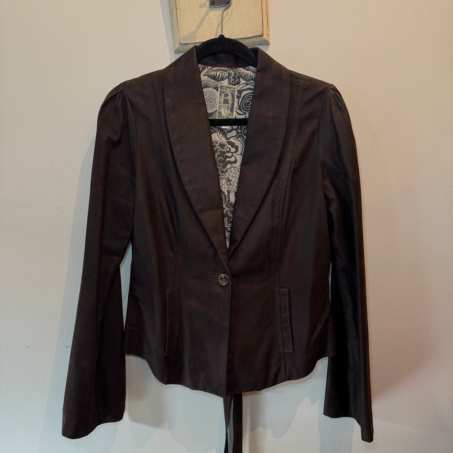 Burning Torch Brown Suede Jacket