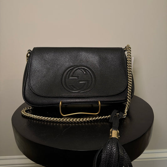 Gucci Soho Flap Crossbody Bag