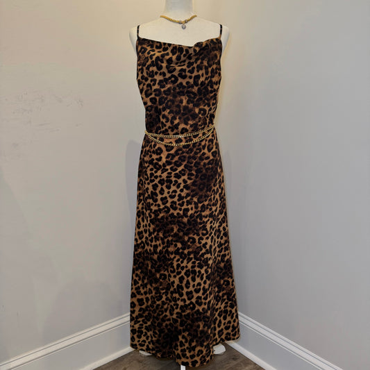 Cheetah Midi Dress