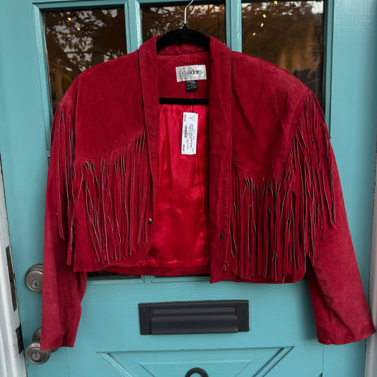 Red Fringe Jacket