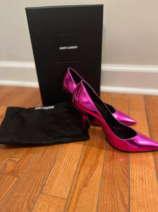 Patent Leather Heels SAINT LAURENT